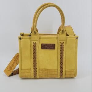Wrangler Yellow Montana West Tote Bag Satchel Crossbody Handbag Concealed Carry